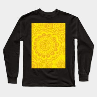 Honey Butter Anemone Flowers Long Sleeve T-Shirt